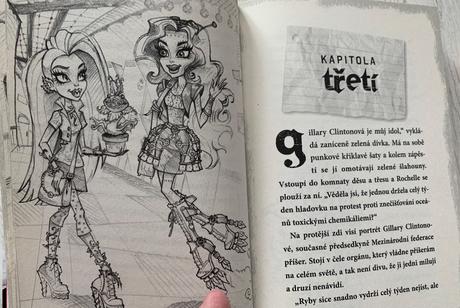 Monster high kniha- ghulmosky navzdy (cesky jazyk), 