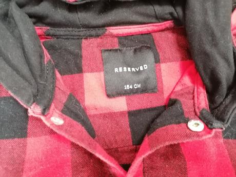 Flanelova kosela s kapucnou 164, reserved,164