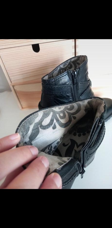 Kožené členkové čižmy fly london 38, 38