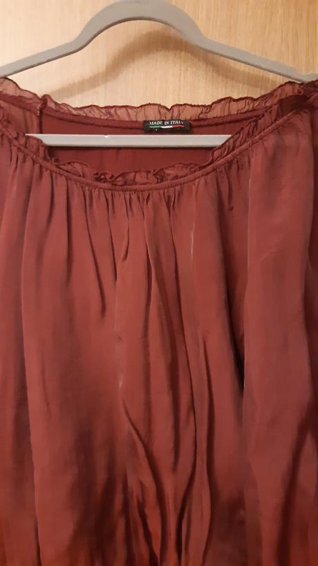 Talianske hodvábne šaty, 38