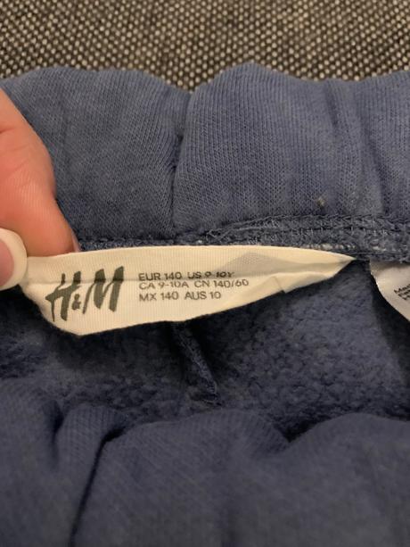 H&m tepláky, h&m,140