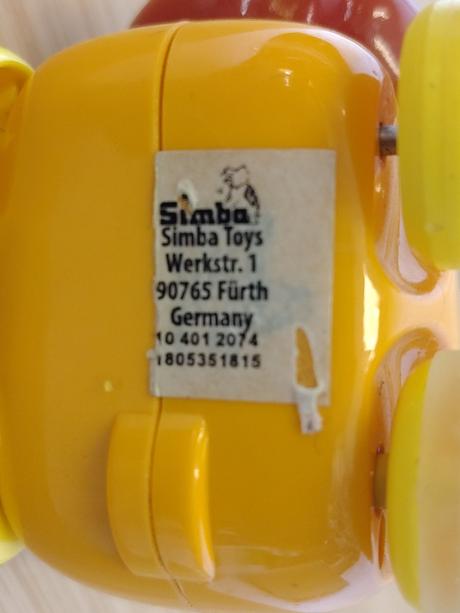 Mechanický levík, simba toys, 8cm art. 104012074,