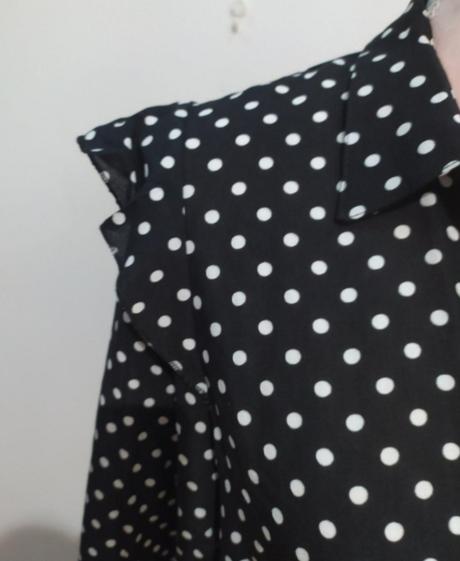 Košeľové bodkované šaty, house,38