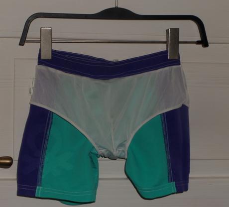 Rifľové kraťasy + šortky-plavky, 122