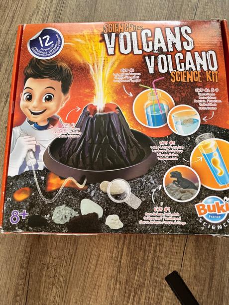 Vulkany - vedecke pokusy, 