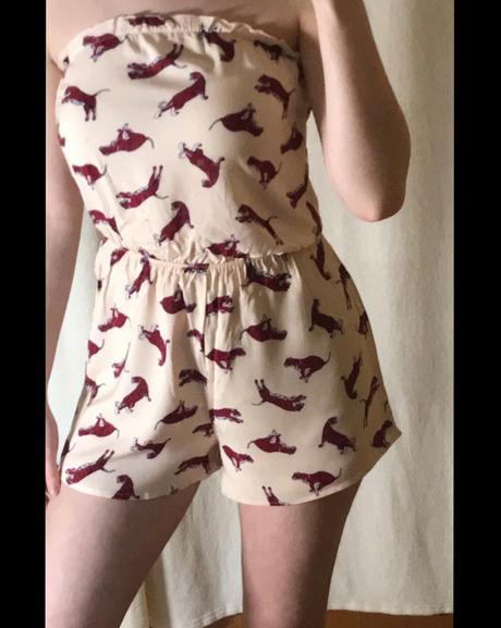 Overal bez ramienok, h&m,xs