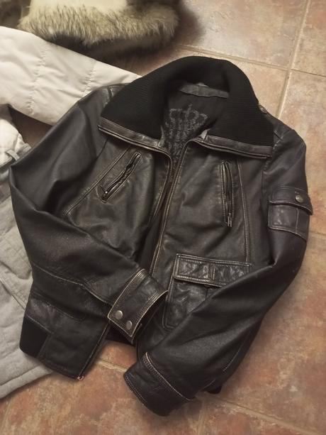 Balík kožuchov,vesty a koženej bundy, m