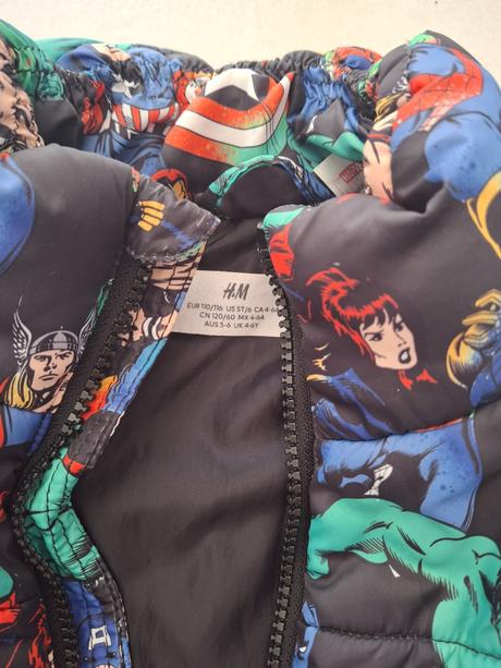 Vesta marvel, h&m,110