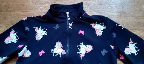 Dievčenská mikina na zips, 140