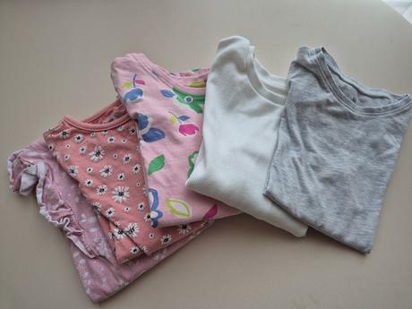 Tričká dlhy rukav 110 a 116, 110