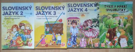 Učebnice sjl 2,3,4 ročník a tvrdé a mäkké spoluhlá,