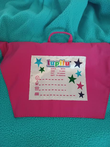 Bundička do dažďa 98/104, lupilu,98