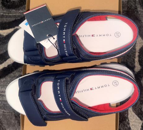 Sandále tommy hilfiger v.37 s visačkou, tommy hilfiger,37