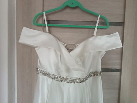 Šaty popolnočné, svadobne, queen,44