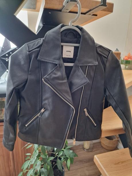 Koženková bunda, sinsay,140