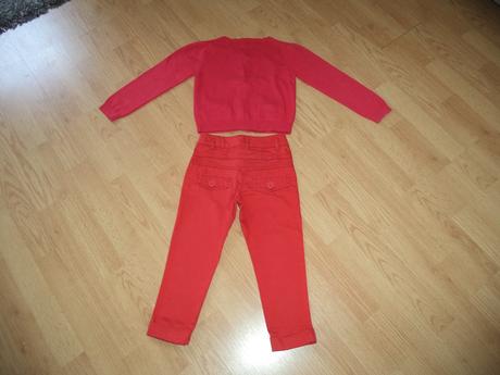 110 komplet nohavice+svetrik, george,110