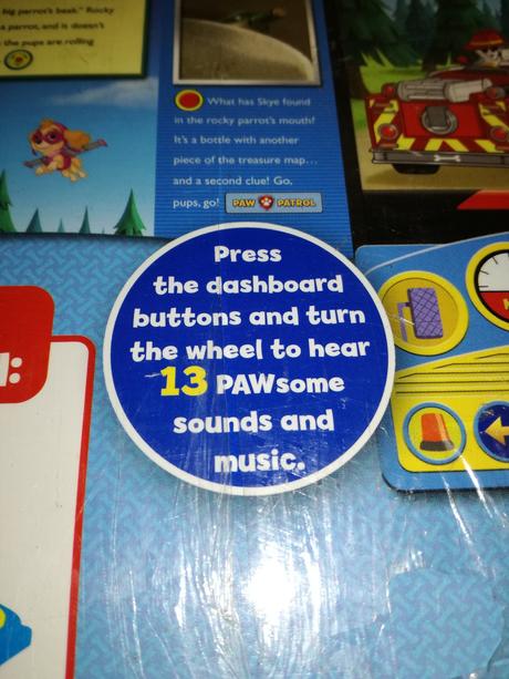 Paw patrol pirate treasure + zvukovy modul nwi19, 