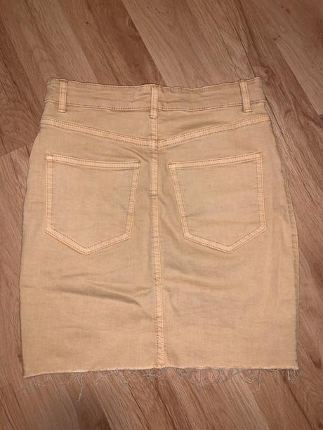 Horčicová sukňa amisu 34/36, amisu,34 / 36 / s / xs