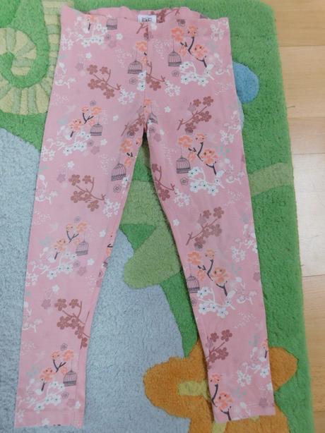 Teplejšia mäkučká tunika plus legíny f&f, next,116