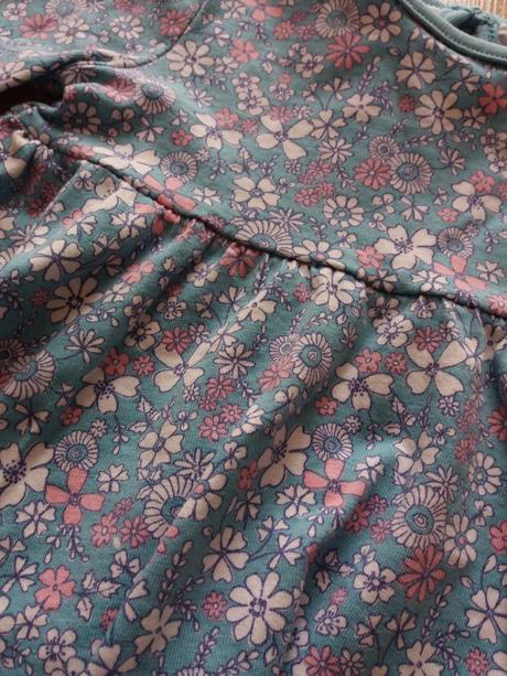 Kvietkované šaty 3-6m, f&f,68