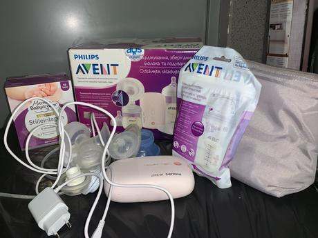 Predám odsávačku na mlieko + ohrievačku, 