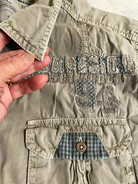 Športová vintage košeľa, s.oliver,l