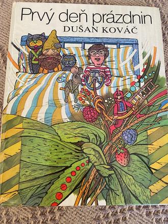 Stará kniha dušan kováč prvý deň prázdnin 1981,