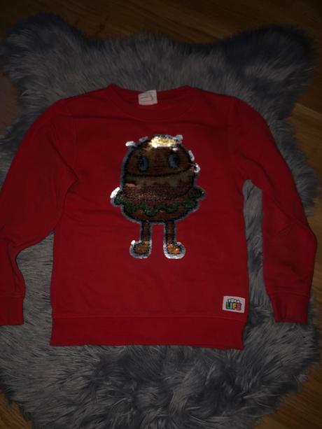 Mikina h&m veľ.122/128 s meniacim obrazkom, h&m,122