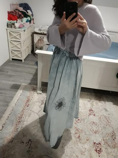 Džínsová maxisukňa, next,s