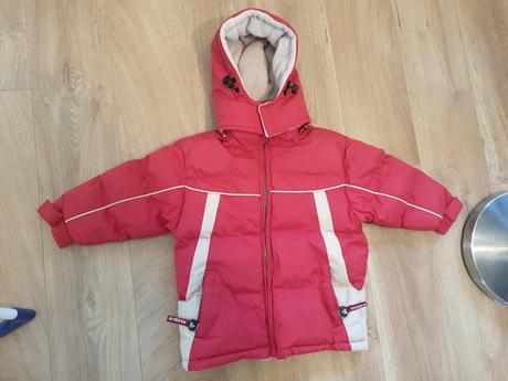 Sportova zimna bunda 98/104s odnimatelnou kapucnou, 98