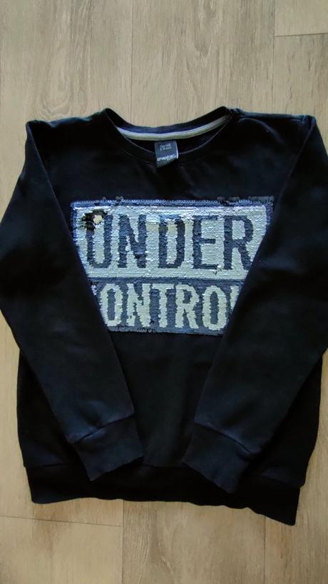 Detská štýlová mikina, veľ.134-140, 8-10 r., chapter young,134