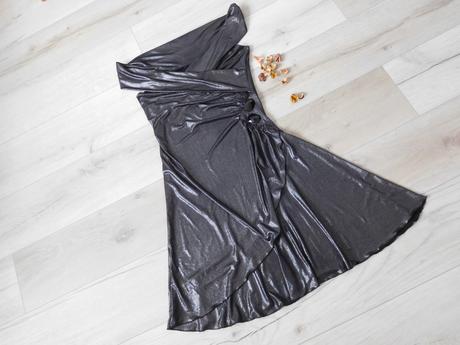 Šaty krástke pružné do leskla 40v, m, m