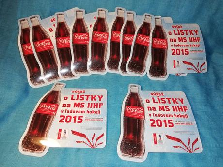 Nálepky coca cola, 