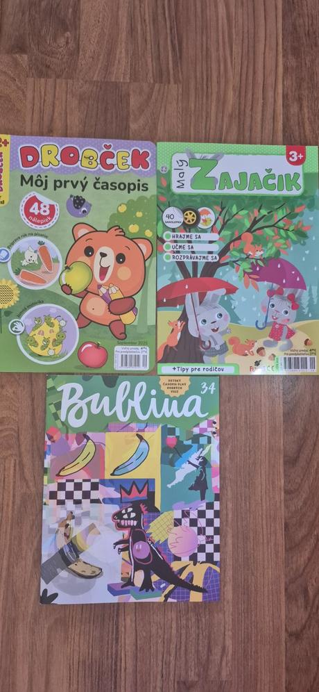 Predam nove detské časopisy,