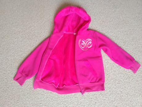 Zateplená mikina 104 / 110, 110