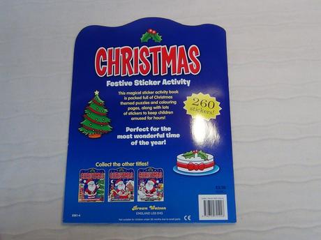 Christmas sticker activity fun nea18,