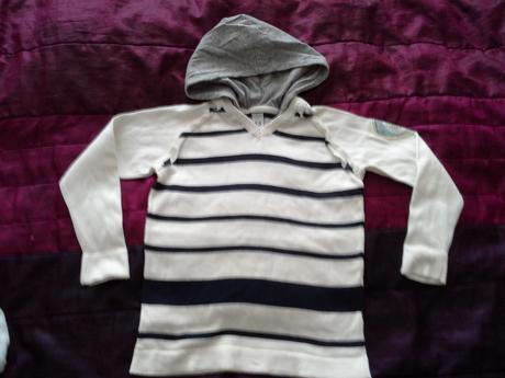 Bavlneny pulovrik len opraty, zara,110