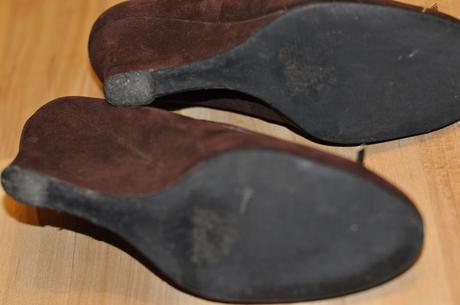 Semišové lodičky darujem, 36