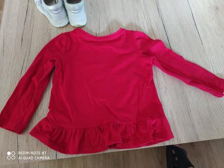 Vianočné dlhé tričko, c&a,92