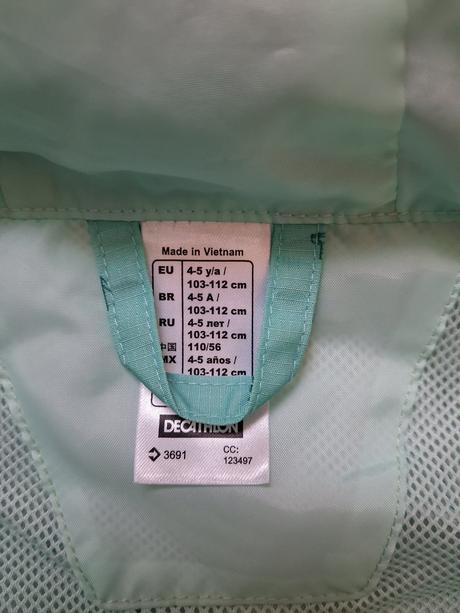 Prechodná bunda 110, quechua,110