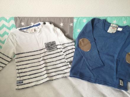 Tričko a svetrík zara pre fešáka, zara,86