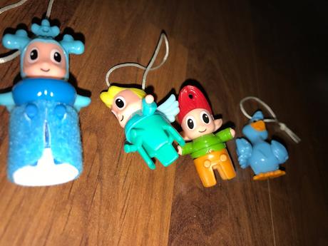 Kinder - figúrky na prsty - 6ks,