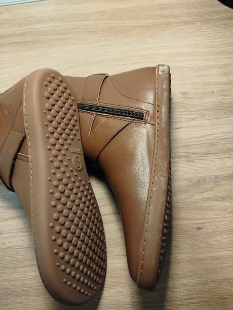 Shapen barefoot členkové čižmy divine brown, 38