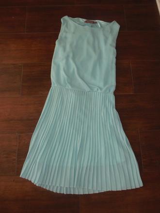 Šaty - prekladaná sukňa, s