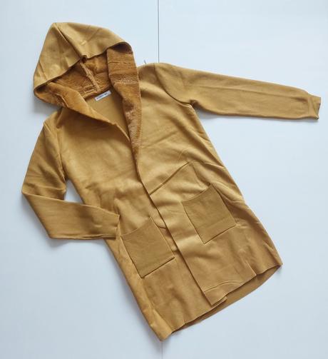 Semišový kardigán - rôzne farby, l / m / s / xl