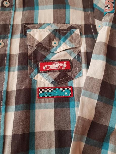 Košeľa mcqueen s dlhým rukávom č.122, disney,122