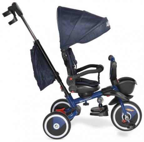 Byox detská trojkolka argon modrá,