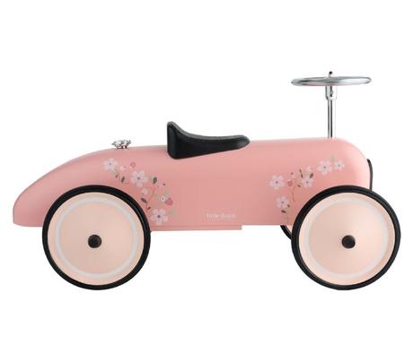 Little dutch odrážadlo retro auto pink, 