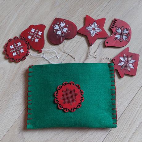 Vianocne ozdoby + darcekove balenie,