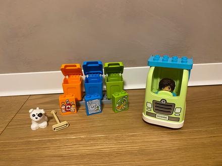 Lego duplo smetiarske auto 10987,